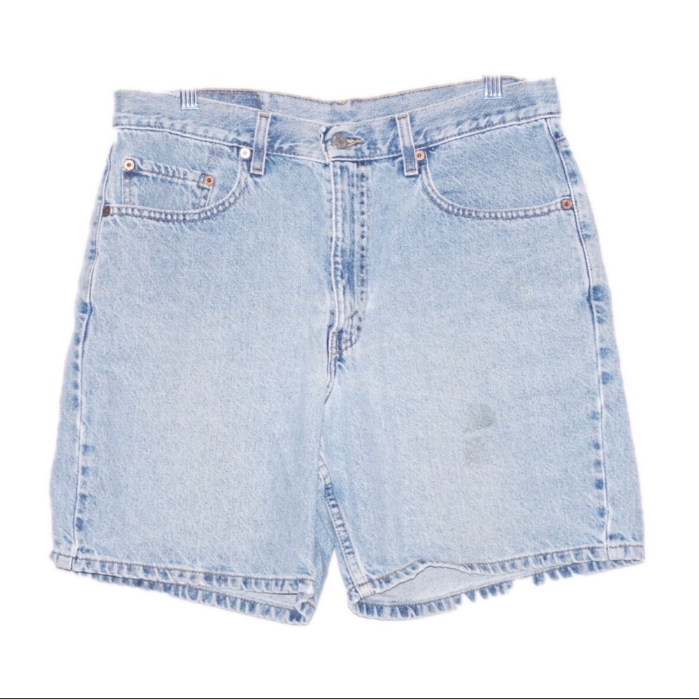 Levi high waisted mom jean shorts